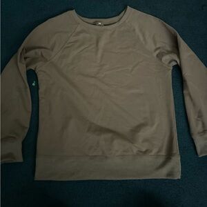 Light brown sweatshirt